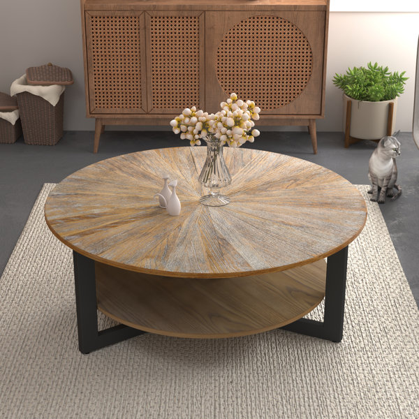 Smart coffee table with storage outlet wayfair